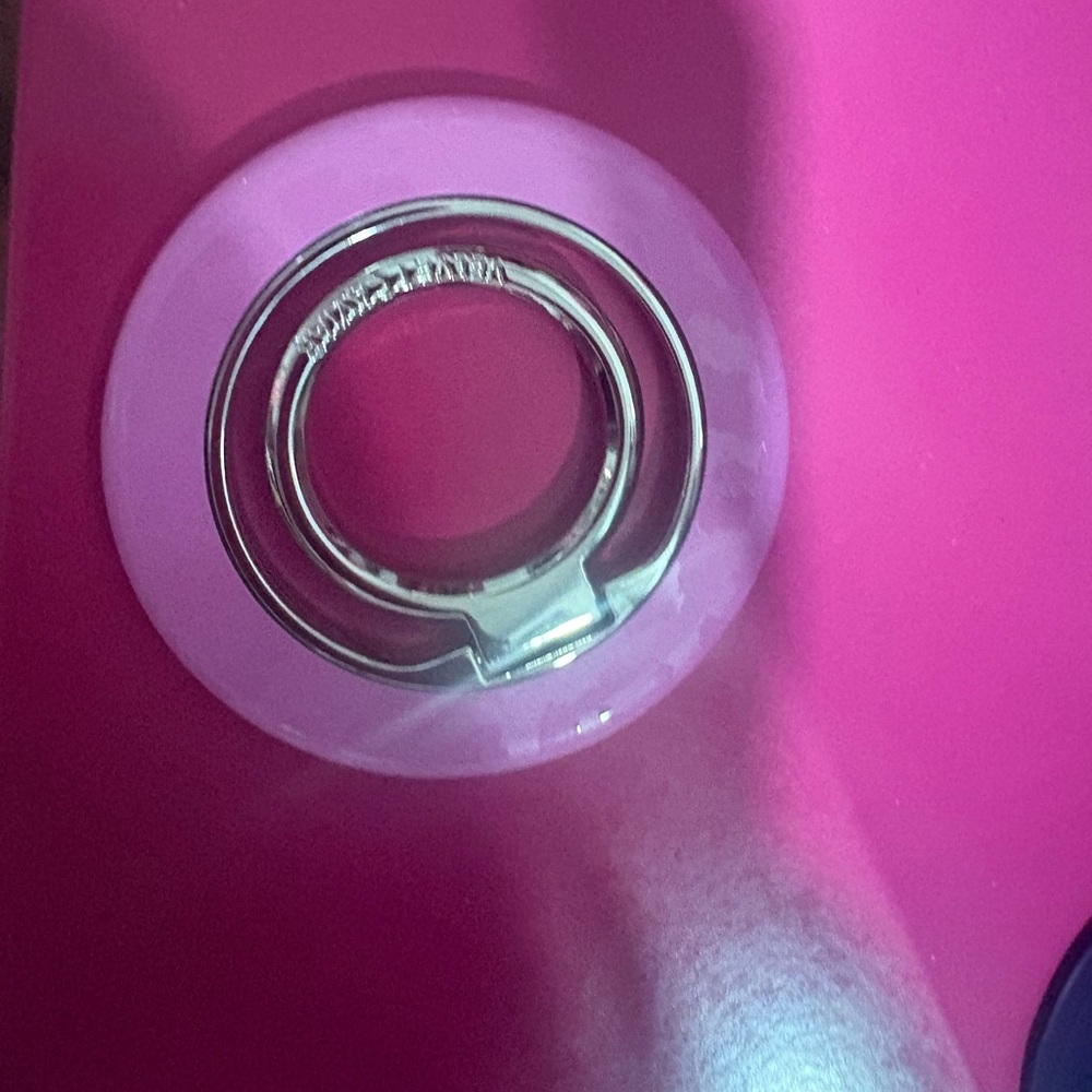 Velvet Caviar Pink Phone Ring Holder